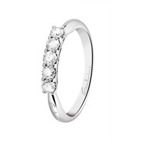 Anello Salvini Donna Desideria in Oro bianco Diamante 20063677 - 20063677